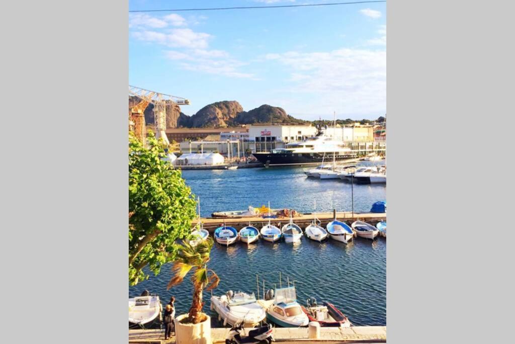 La Ciotat - Magnifique Appartement Climatise Sur Le Port Exteriér fotografie