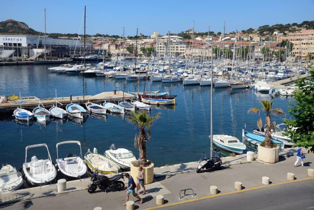 La Ciotat - Magnifique Appartement Climatise Sur Le Port Exteriér fotografie